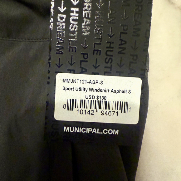 Municipal Sports Utility Gear - Outerwear Golf Windshirt Men’s Small - New w/Tag - Picture 10 of 12